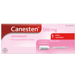 Canesten Vaginaltabletter 500MG (1 stk)