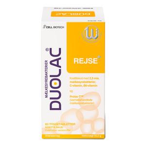 Duolac Rejse+ - 60 tyggetabl.