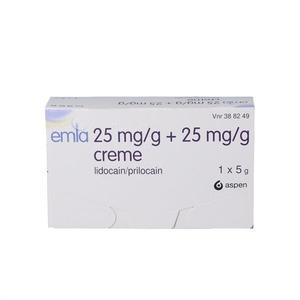 Emla creme 5 g. + 2 forbindinger