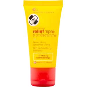 Faaborg Pharma Relief+ Repair Creme Til Småskrammer 30 ml
