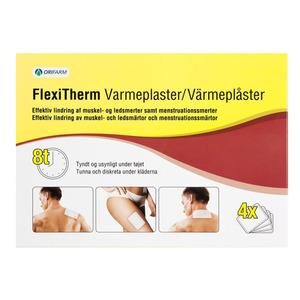 Flexitherm varmeplaster - 4 stk.