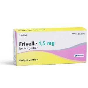 Frivelle 1,5 mg (Håndkøb, apoteksforbeholdt) 1 stk Tabletter