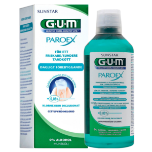 GUM Paroex Mundskyl 0,06% Klorhexidin (500 ml)