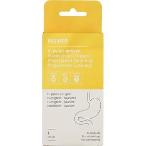 H. Pylori antigen mavesår test 1 stk