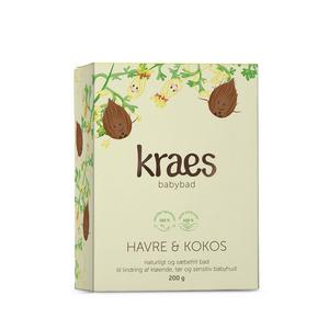 KRAES Babybad - havre & kokos - 200 g