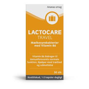 Lactocare Travel m. B6 vitamin - 30 tyggetabletter