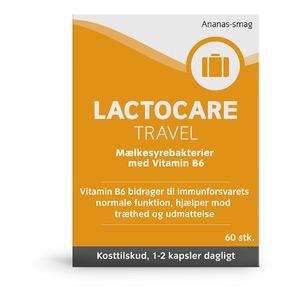Lactocare Travel m. B6 vitamin - 60 tabletter