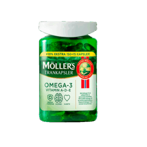 Møllers Tran Kapsler (150+15 kaps)