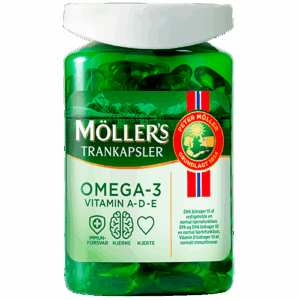 Møllers Tran Kapsler Omega-3 (150 kaps)