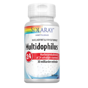 Multidophilus 24 fra Solaray - 60 kapsler