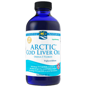 Nordic Naturals Torskelevertran m.appelsin Cod liver oil (237 ml)