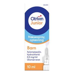 Otrivin Junior Næsespray 0,5 mg/ml. - 10 ml.