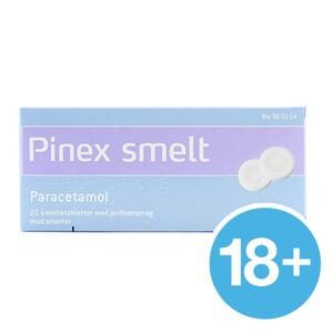 Pinex Smelt 250 mg - 20 smeltetabletter