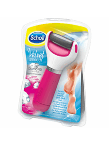 Scholl Diam.pink elek.fodfil (1stk.)
