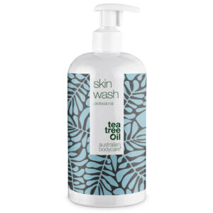 Skin Wash med Tea Tree Oil - Professionel showergel mod bumser og uren hud - 500 ml - 199,95 kr