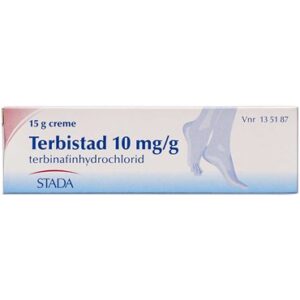 Terbistad 10 mg/g 15 g Creme