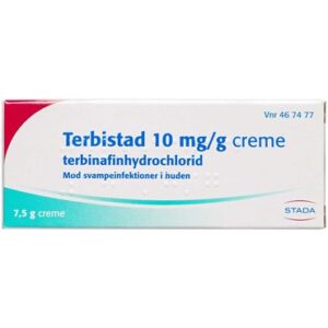 Terbistad 10 mg/g 7,5 g Creme