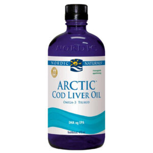 Torskelevertran m.appelsin Cod liver oil 474 ml.
