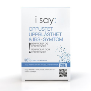 i say:oppustet Behandler og forebygger oppustethed (30 stk)